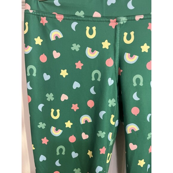 Tipsy Elves Lucky Charmer Mid Rise Leggings Size XS - St Patrick’s Day Irish - Picture 2 of 9